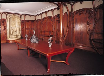 Dining Room Belonging to Adrien Benard, at Champrosay, 1900-01 by Alexandre Charpentier